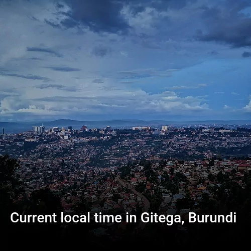 Current local time in Gitega, Burundi