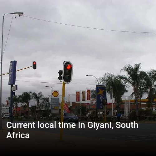 Current local time in Giyani, South Africa