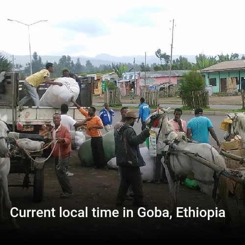 Current local time in Goba, Ethiopia