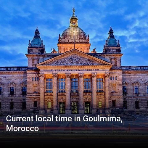 Current local time in Goulmima, Morocco