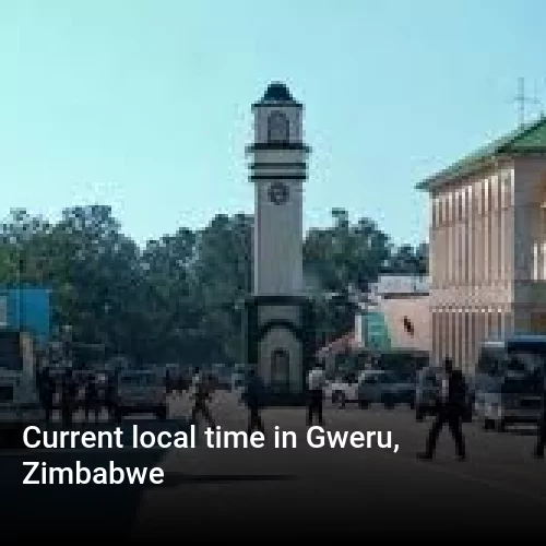 Current local time in Gweru, Zimbabwe