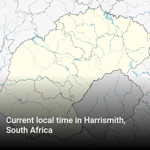 Current local time in Harrismith, South Africa