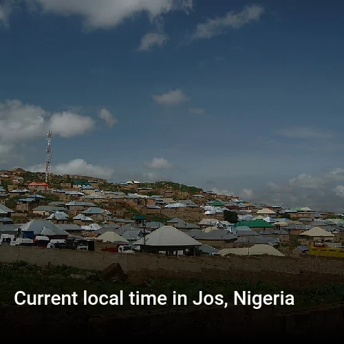 Current local time in Jos, Nigeria