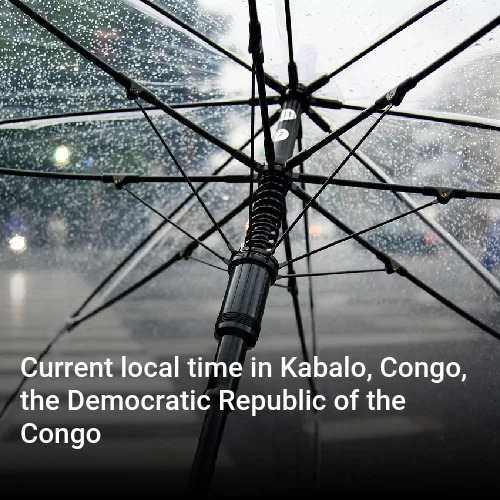 Current local time in Kabalo, Congo, the Democratic Republic of the Congo