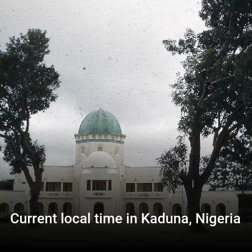 Current local time in Kaduna, Nigeria