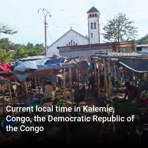 Current local time in Kalemie, Congo, the Democratic Republic of the Congo