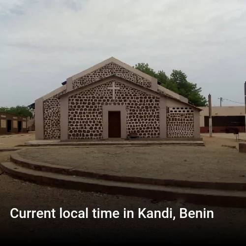 Current local time in Kandi, Benin