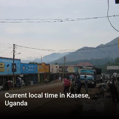 Current local time in Kasese, Uganda