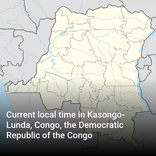 Current local time in Kasongo-Lunda, Congo, the Democratic Republic of the Congo
