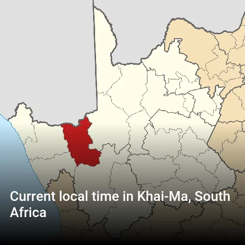 Current local time in Khai-Ma, South Africa