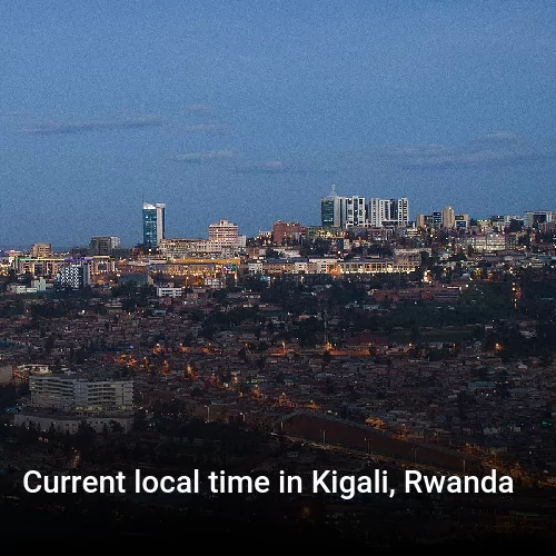Current local time in Kigali, Rwanda