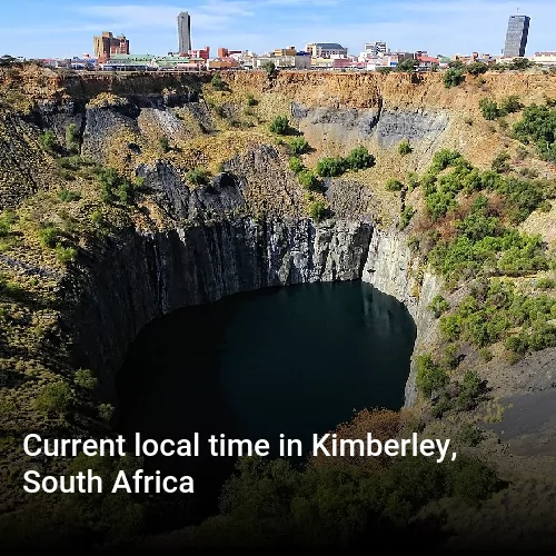 Current local time in Kimberley, South Africa