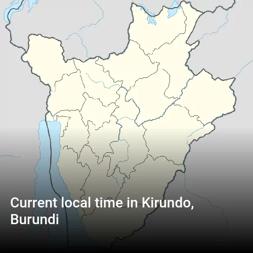 Current local time in Kirundo, Burundi