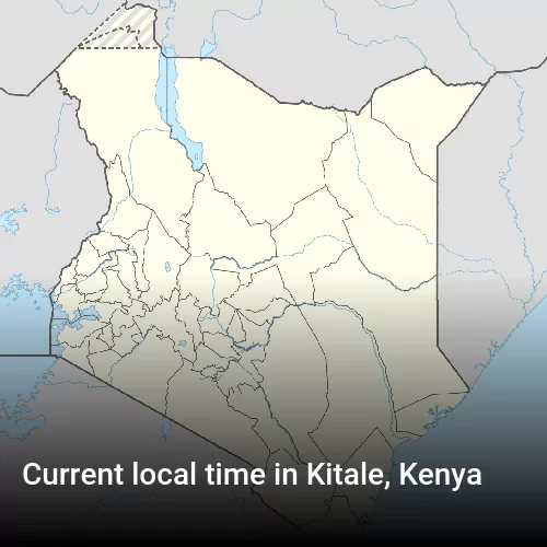 Current local time in Kitale, Kenya