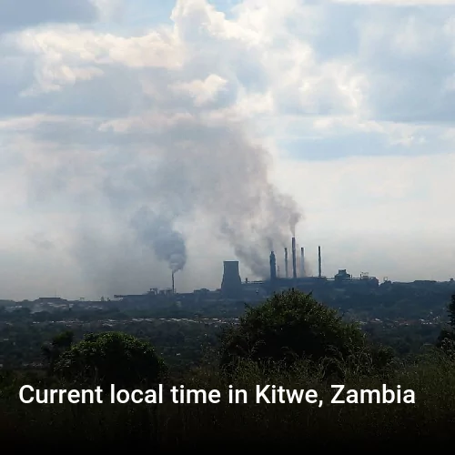Current local time in Kitwe, Zambia