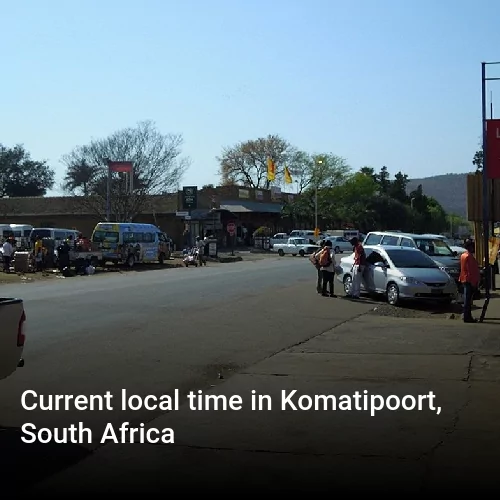 Current local time in Komatipoort, South Africa