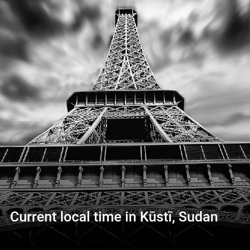 Current local time in Kūstī, Sudan