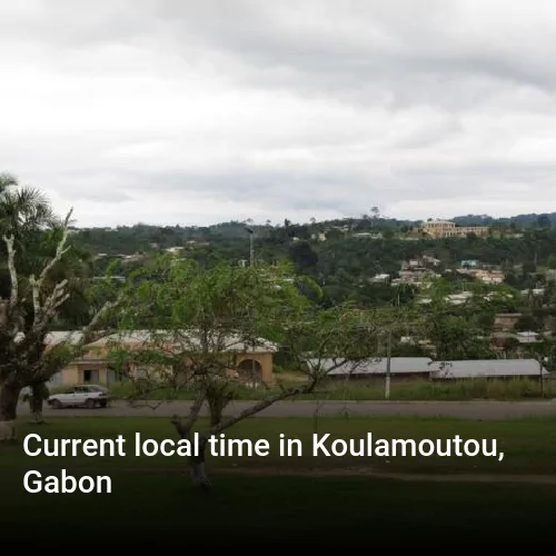 Current local time in Koulamoutou, Gabon