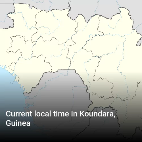 Current local time in Koundara, Guinea