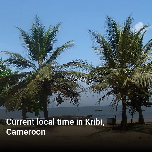 Current local time in Kribi, Cameroon