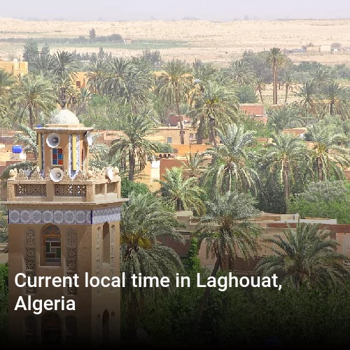 Current local time in Laghouat, Algeria