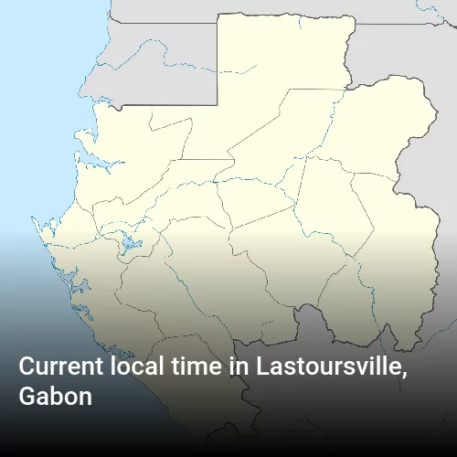 Current local time in Lastoursville, Gabon