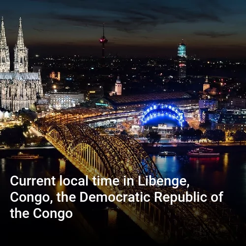 Current local time in Libenge, Congo, the Democratic Republic of the Congo
