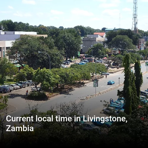 Current local time in Livingstone, Zambia