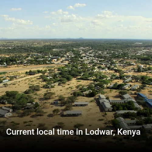Current local time in Lodwar, Kenya