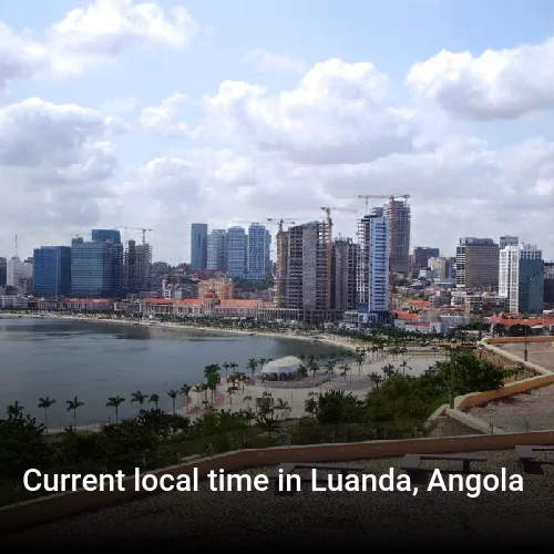 Current local time in Luanda, Angola