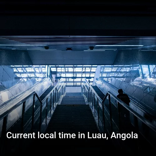 Current local time in Luau, Angola
