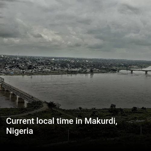 Current local time in Makurdi, Nigeria