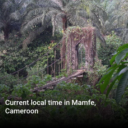 Current local time in Mamfe, Cameroon