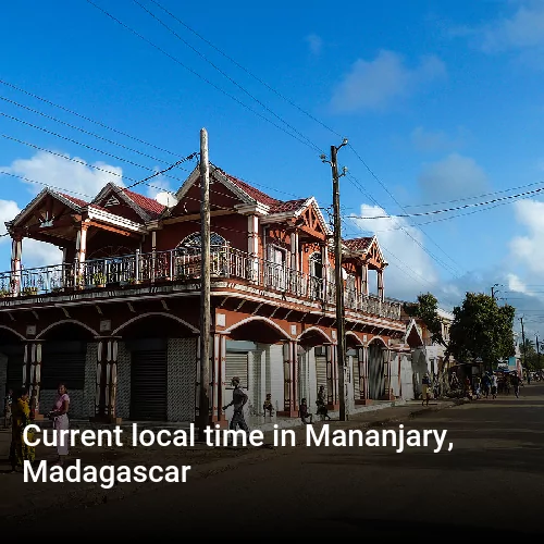 Current local time in Mananjary, Madagascar