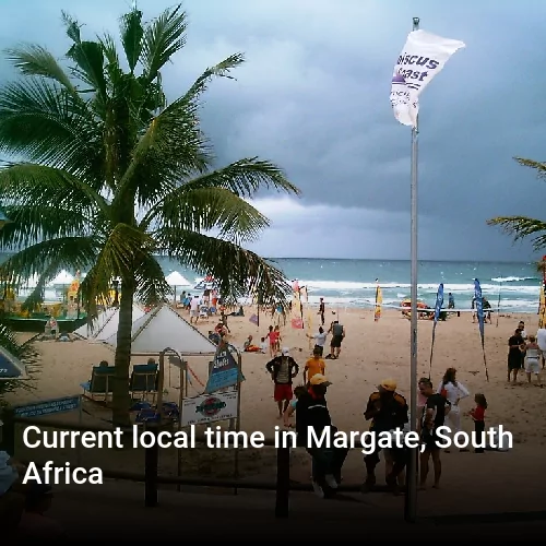 Current local time in Margate, South Africa