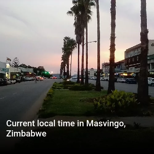 Current local time in Masvingo, Zimbabwe