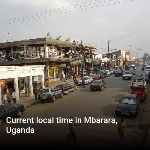 Current local time in Mbarara, Uganda