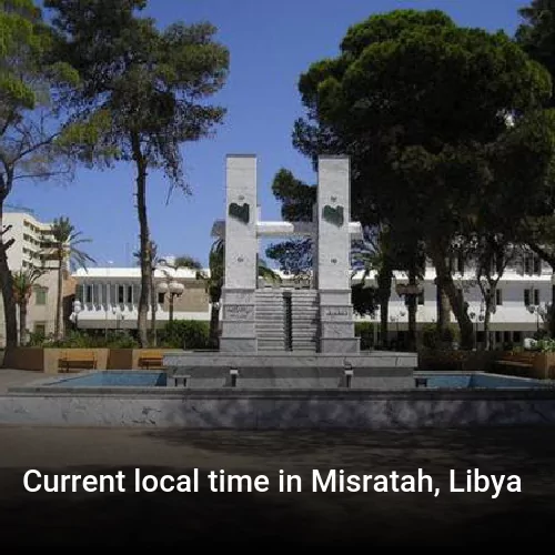 Current local time in Misratah, Libya