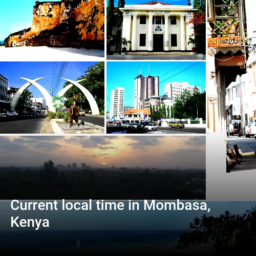 Current local time in Mombasa, Kenya