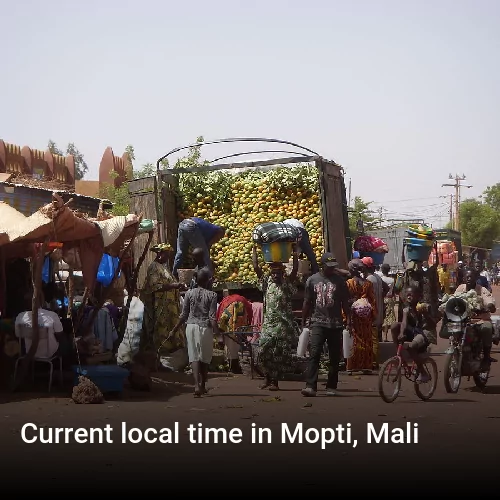 Current local time in Mopti, Mali