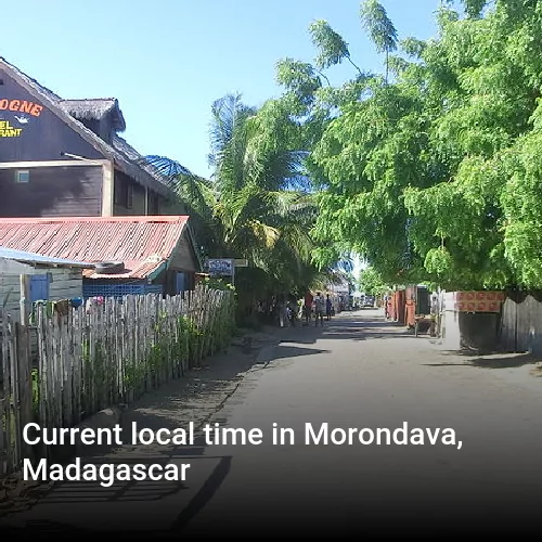 Current local time in Morondava, Madagascar