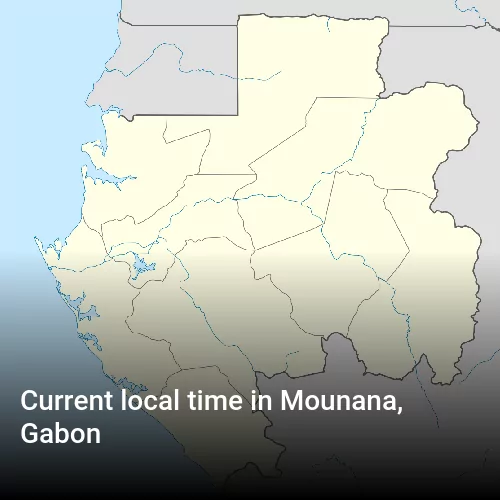 Current local time in Mounana, Gabon