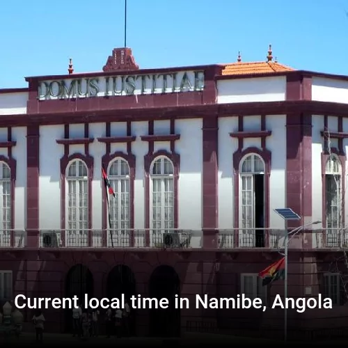 Current local time in Namibe, Angola