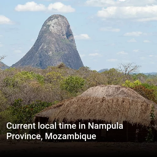 Current local time in Nampula Province, Mozambique