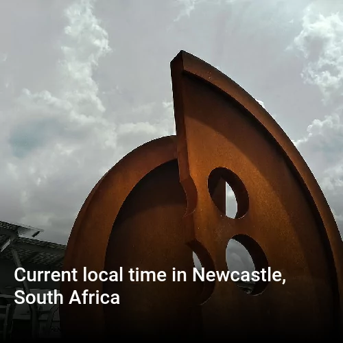Current local time in Newcastle, South Africa