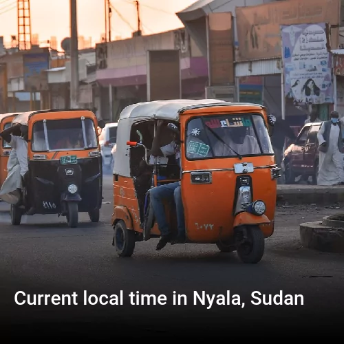 Current local time in Nyala, Sudan