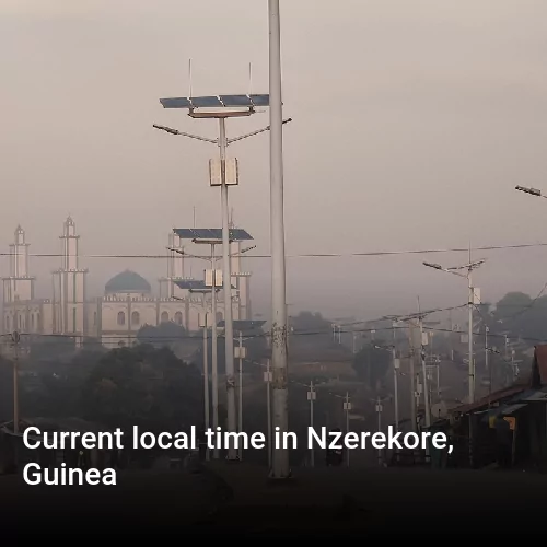 Current local time in Nzerekore, Guinea