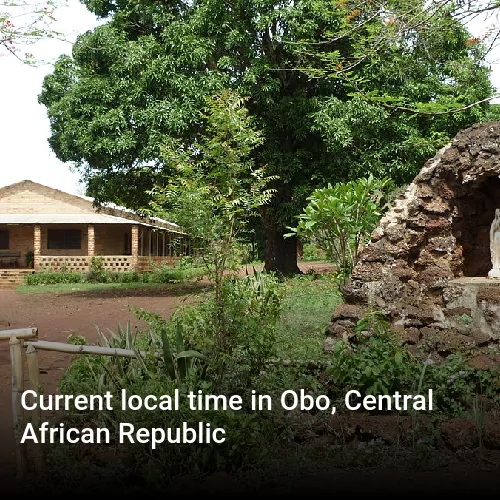 Current local time in Obo, Central African Republic