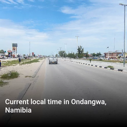 Current local time in Ondangwa, Namibia