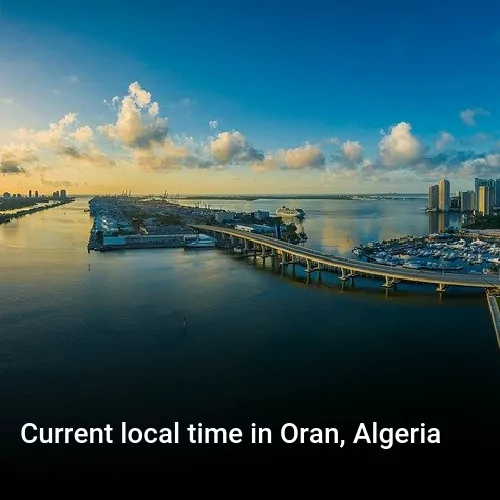 Current local time in Oran, Algeria